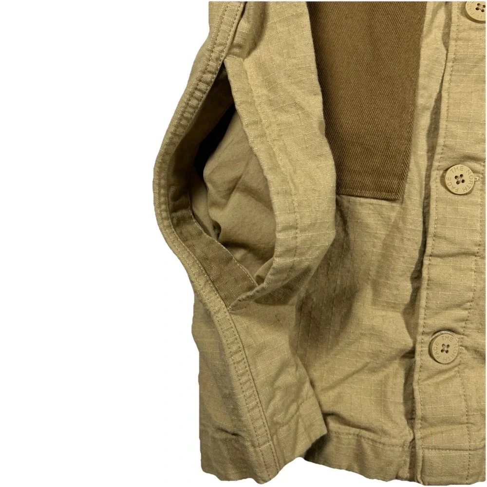 The North Face Field Shirt Jacket Shacket‎ Men's Large L Khaki Utility Brown
